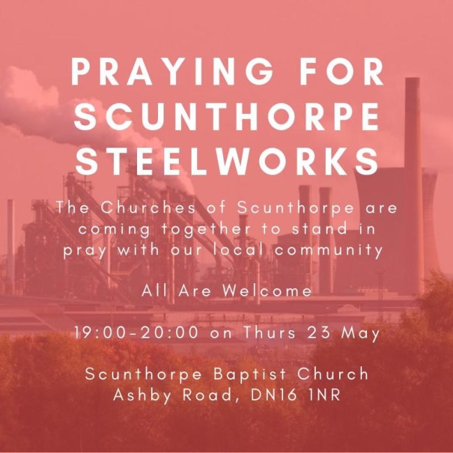 praying for Steelworks